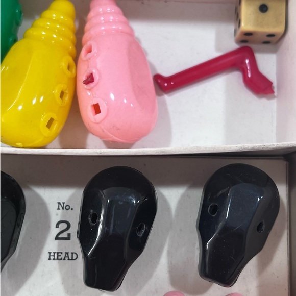 Original 1949 The Game of Cootie - Incomplete Set AS IS 75 years old - Picture 8 of 14